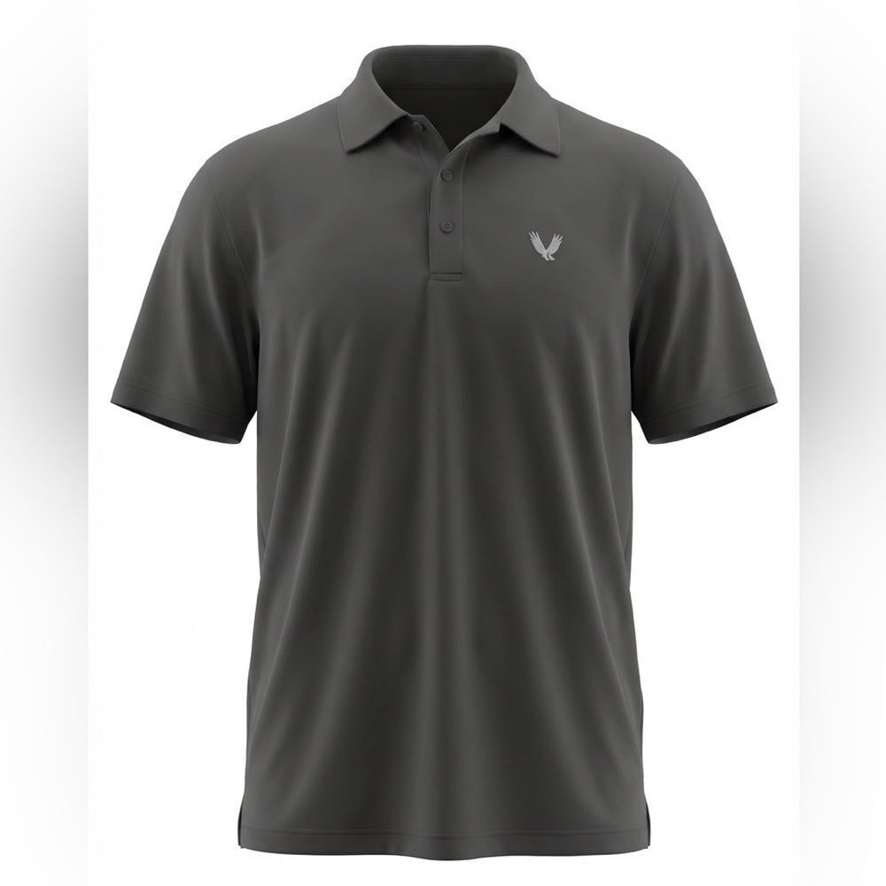PETER MILLAR MENS POLO SHIRT BLACK  SIZE. L